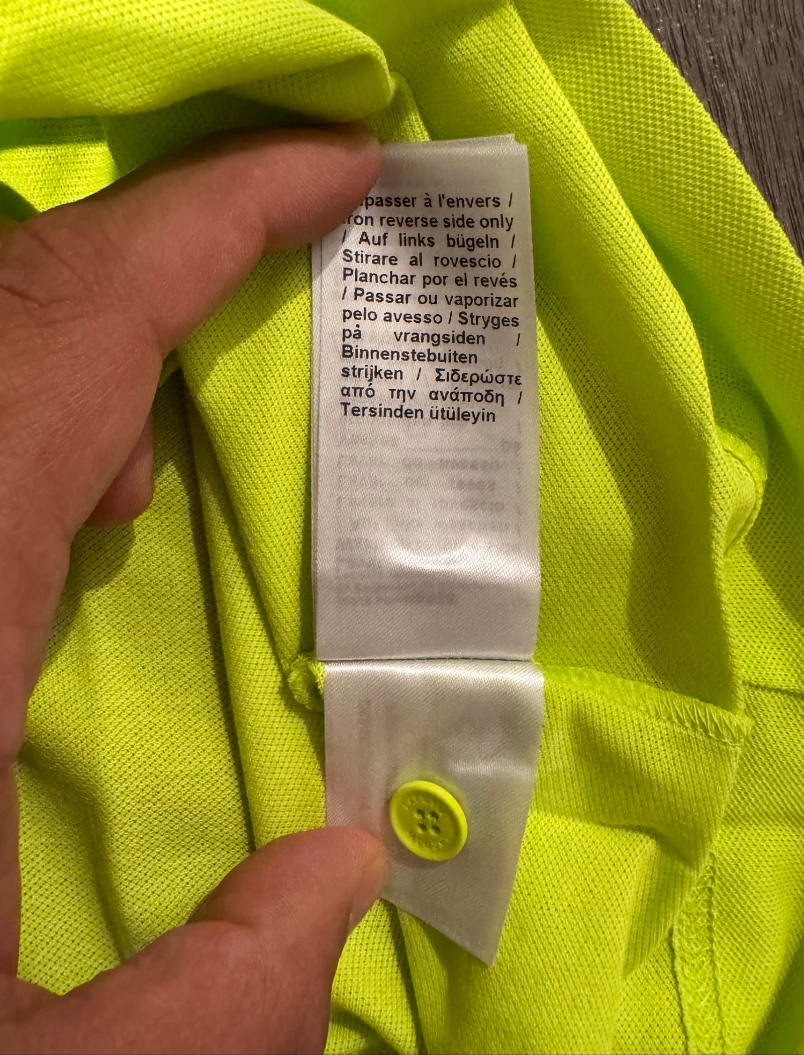 Authentic new Lacoste polo size S – photo 9